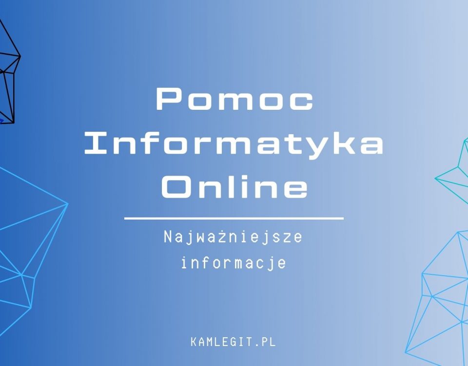 pomoc informatyczna