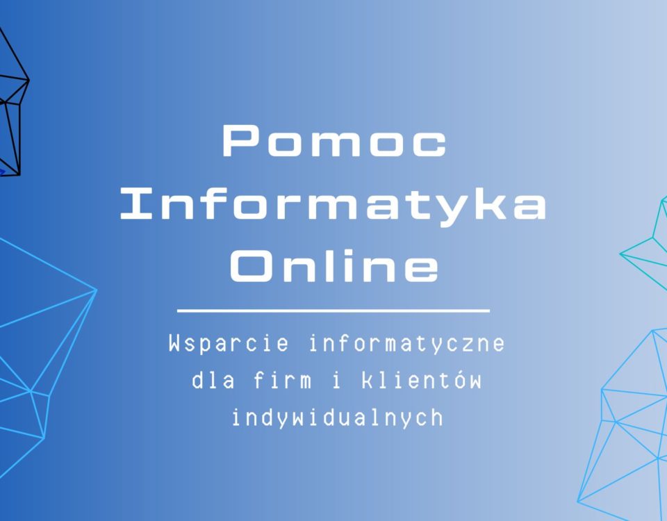 Wsparcie informatyczne online