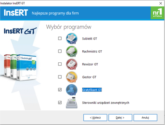 Program Gratyfikant pobieranie – krok 3