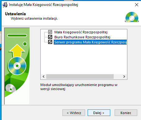 Mała Księgowość RP instalacja krok 4